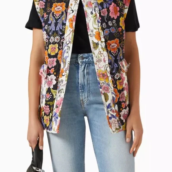 Quilted Jacket in Viscose by Never Fully Dressed. - Picture 8 of 10